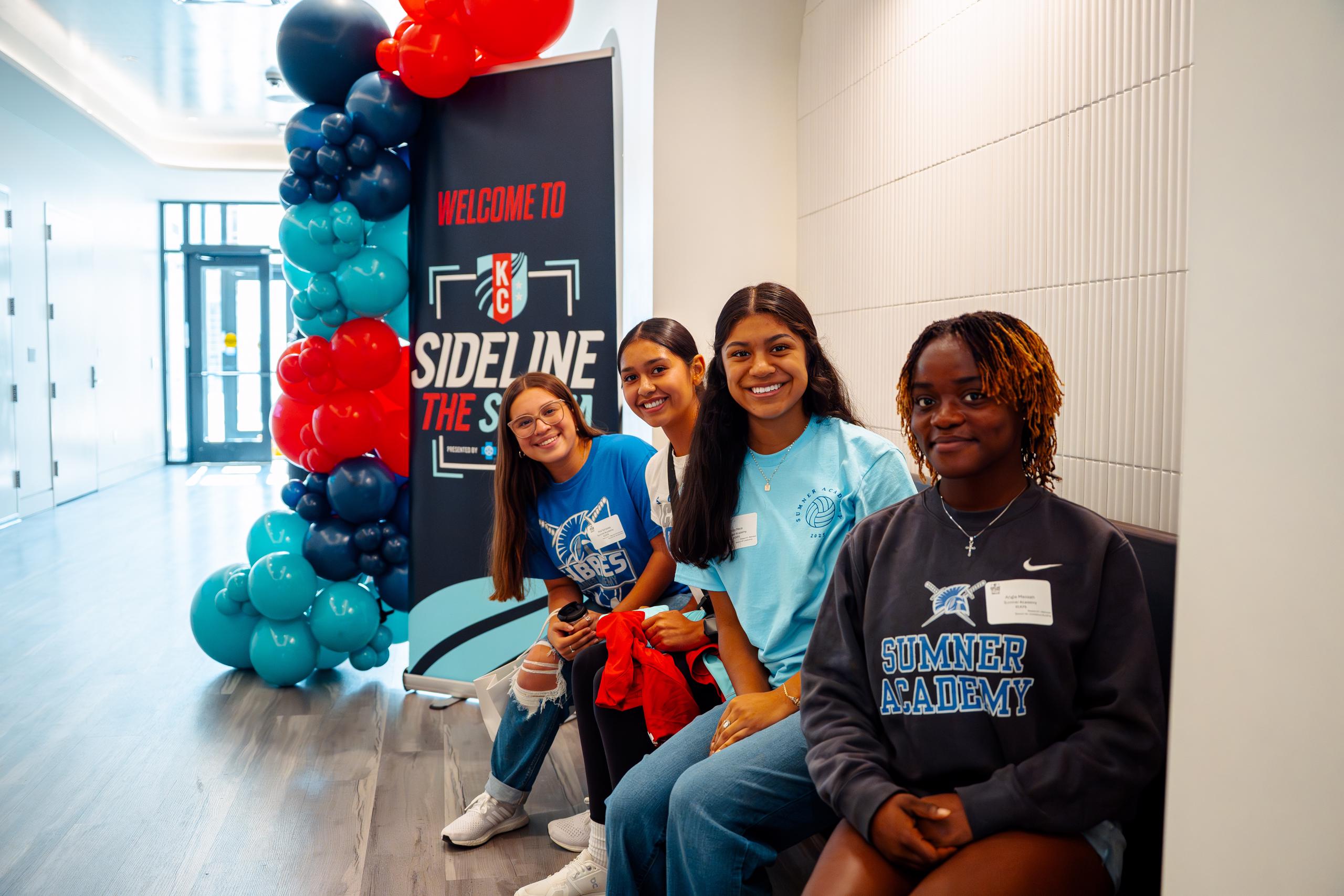 Attendees of Sideline the Stigma.