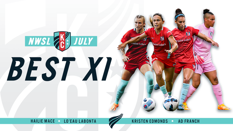 Four Kansas City Current players named to July Best XI of the Month ...