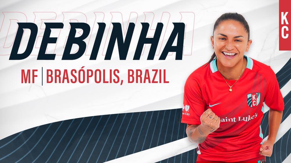 Kansas City Current sign free agent midfielder Debinha to multi-year contract  Kansas City Current