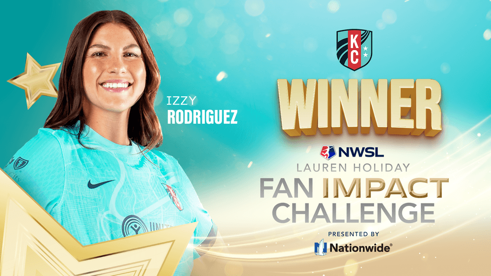 Izzy Rodriguez Wins Fan Impact Challenge for 2026 Lauren Holiday Impact Award, pres. by Nationwide Kansas City Current