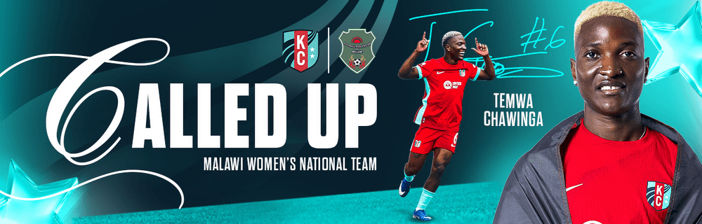 Temwa Chawing has been called up to the Malawi Women's National team graphic.