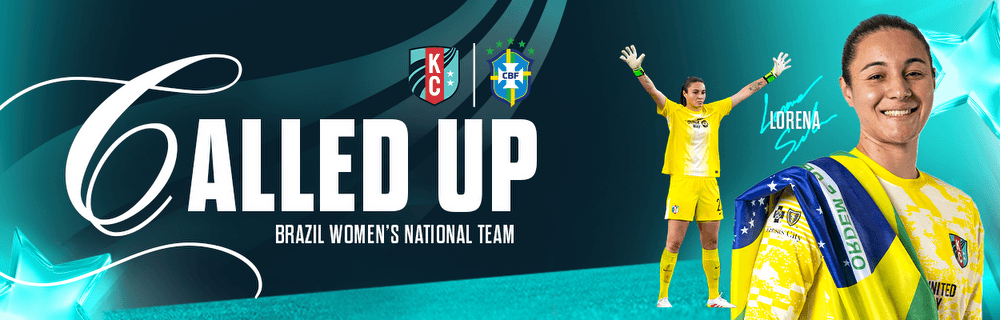  Lorena Called Up to Brazil Women's National Team cover graphic.