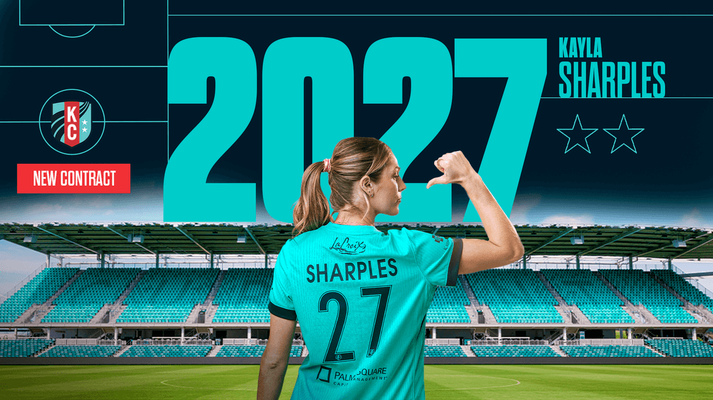 Kansas City Current Re-Signs Defender Kayla Sharples Through 2027 With Option for 2028 Kansas City Current