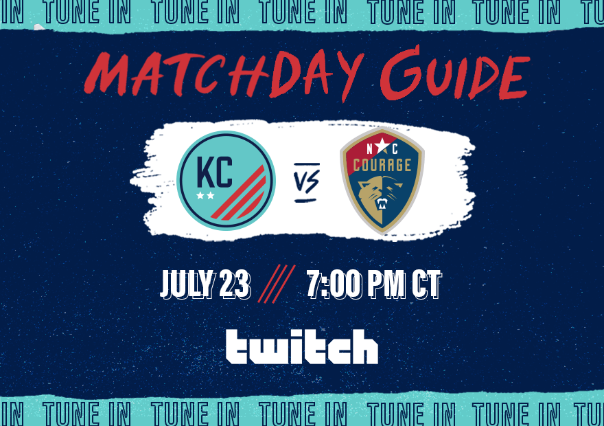 Matchday Guide: KC NWSL vs. North Carolina Courage | July 23, 2021 Kansas City Current