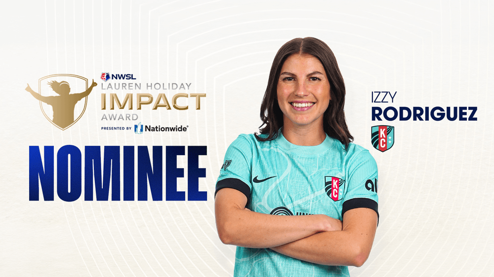 Izzy Rodriguez Selected as Kansas City Current’s Nominee for 2026 NWSL Lauren Holiday Impact Award, presented by Nationwide Kansas City Current