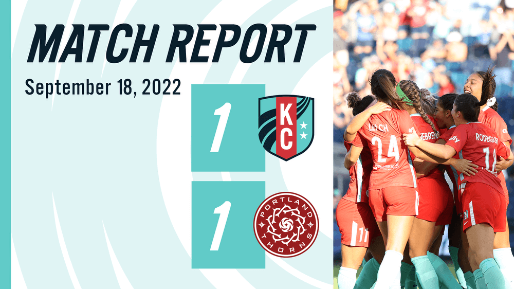 Match Report: Hailie Mace scores late as Kansas City Current  secure hard-fought draw against Portland Kansas City Current