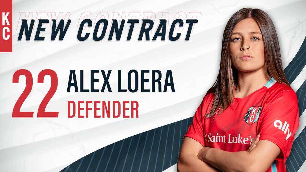Defender Alex Loera signs new three-year Contract with Kansas City Current Kansas City Current