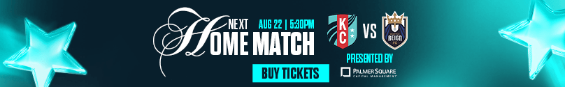 Next Home Match: KC Current vs Seattle Reign FC August 22nd at 5:30pm Buy Tickets
