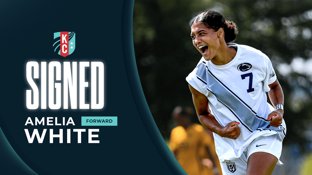 Kansas City Current, Forward Amelia White Agree to Two-Year Contract Through 2027 Kansas City Current