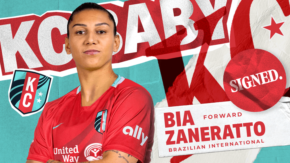 Kansas City Current signs international forward Bia Zaneratto Kansas City Current