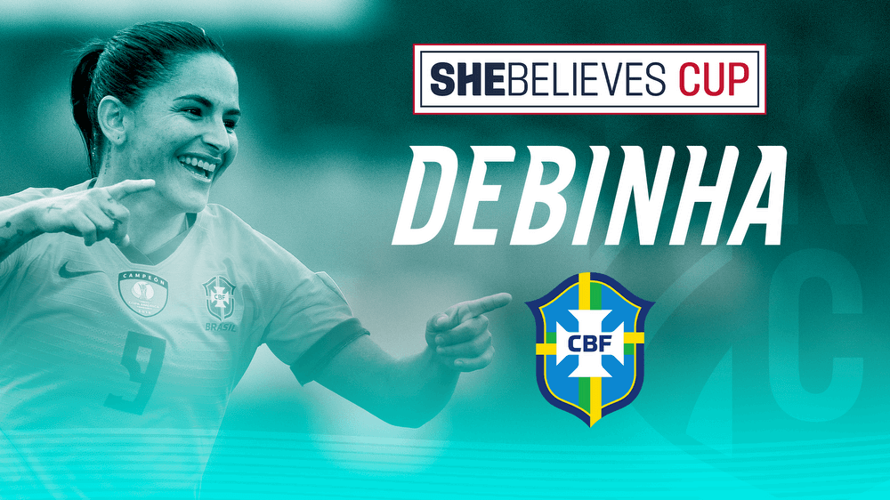Kansas City Current midfielder Debinha Named to Brazil National Team roster for 2023 SheBelieves Cup  Kansas City Current