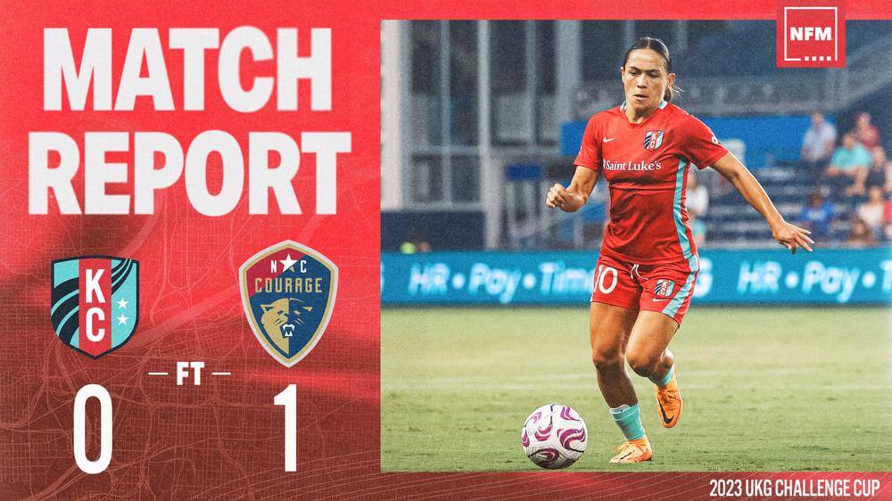 MATCH RECAP: Kansas City Current fall to North Carolina Courage in 2023 UKG NWSL Challenge Cup Semifinal   Kansas City Current