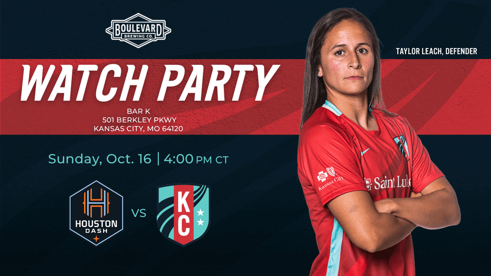 Bar K to Host Official Houston Dash vs. KC Current Watch Party on Sunday, October 16 Kansas City Current