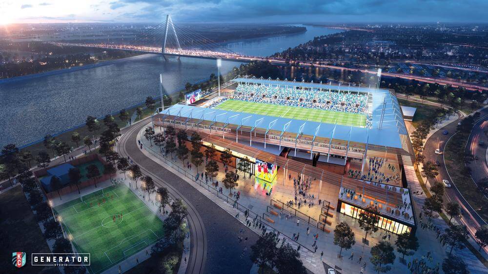 RENDERINGS: A First Look at KC NWSL's New Downtown Stadium Kansas City Current