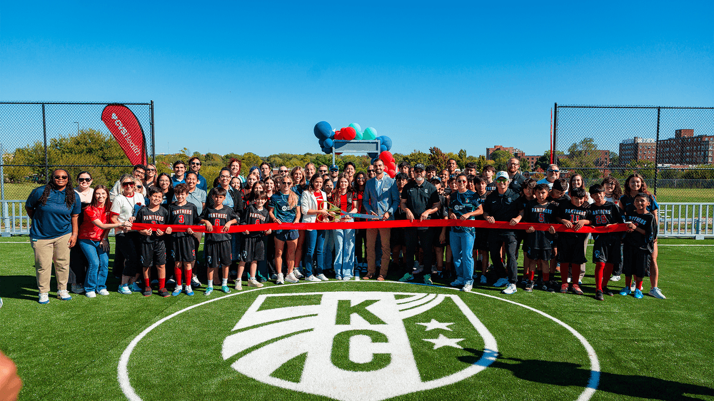 Kansas City Current and CVS Health Open Mini-Pitch at Foreign Language Academy Kansas City Current