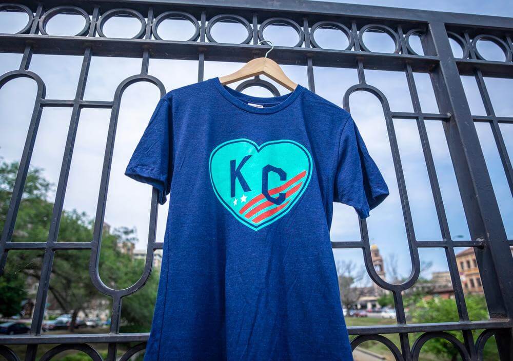 KC NWSL x Charlie Hustle T-Shirt is RESTOCKED! Kansas City Current
