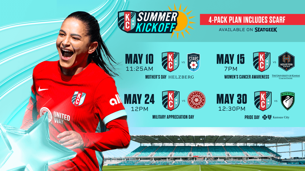 Kansas City Current Unveils “Summer Kickoff Series” Ahead of Can’t-Miss May Matches Kansas City Current