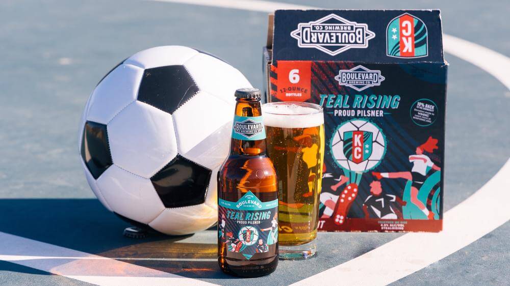 Boulevard's Teal Rising Beer to Hit Shelves and Taps This Month Kansas City Current