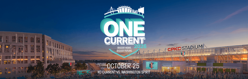 Announcement of One Current for our final Home Match: October 25th vs Washington Spirit