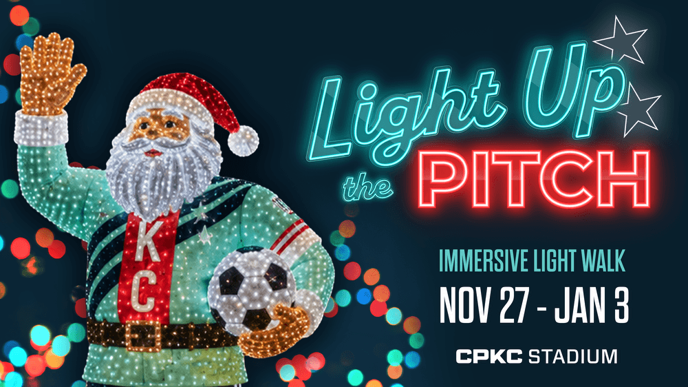 Celebrate the Holidays with Light Up The Pitch at CPKC Stadium for First Ever Walk-Through Light Experience Kansas City Current