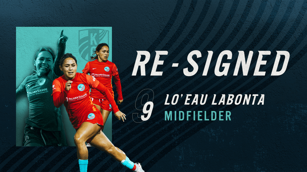 Midfielder Lo’eau LaBonta Re-signs with Kansas City Current Kansas City Current