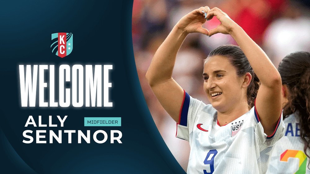 Kansas City Current Acquires 2024 U.S. Soccer Young Female Player of the Year Ally Sentnor  Kansas City Current