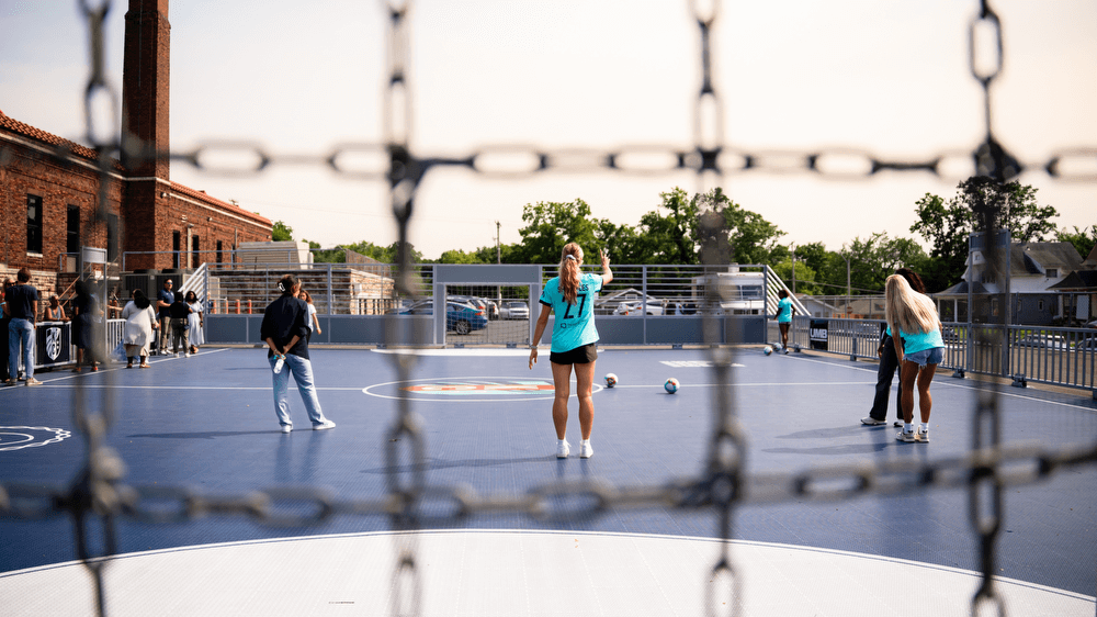 Kansas City Current Celebrates Opening of Mini-Pitch at Kansas City Girls Preparatory Academy Kansas City Current