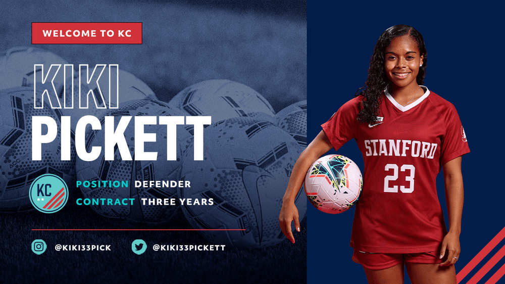 Kansas City Signs First Round Draft Pick Defender Kiki Pickett Kansas City Current