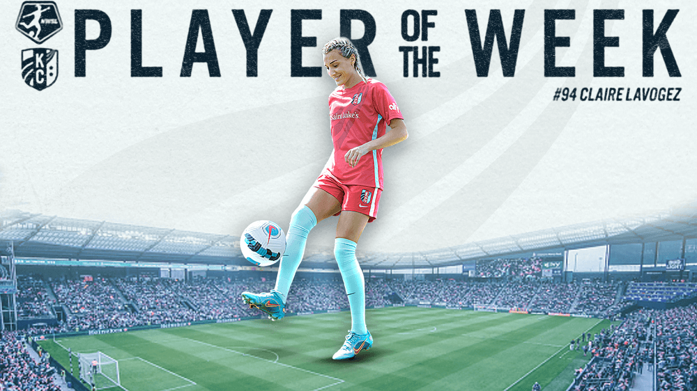 Kansas City Current forward Claire Lavogez named National Women’s Soccer League Player of the Week Kansas City Current