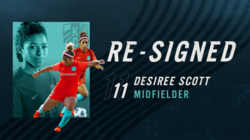 Gold Medalist and Kansas City Current Midfielder Desiree Scott Returns for 2022 Season Kansas City Current