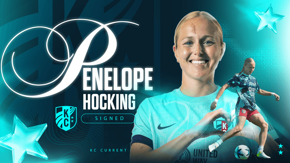 Forward Penelope Hocking Inks Three-Year Deal with Kansas City Current Kansas City Current