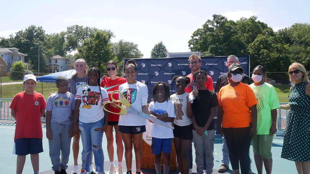 KC Current and Sponsors Celebrated Grand Opening of New Mini-Pitch at Ashland Square Park Kansas City Current