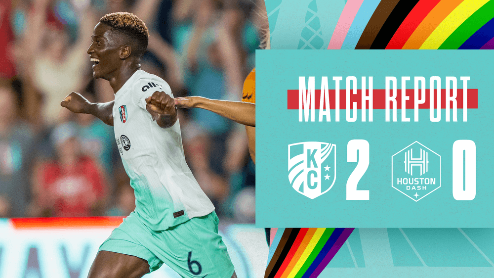 Match Report: Kansas City Current extends unbeaten streak to NWSL record 17 matches with 2-0 victory over Houston Dash Kansas City Current
