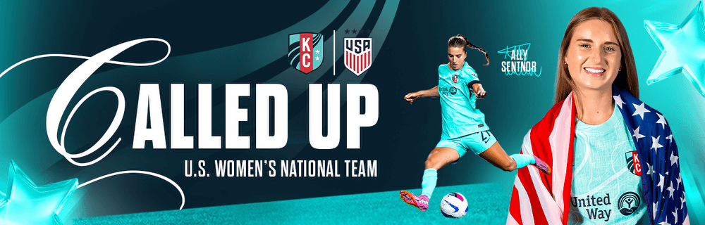 Ally Sentnor called up to u.s. women's national team cover graphic.