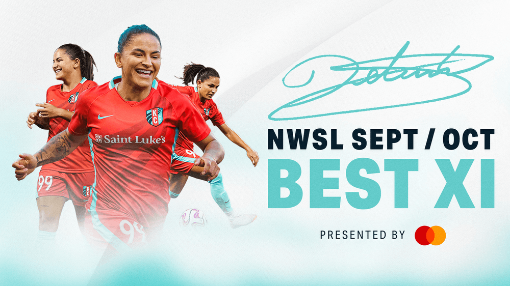 Kansas City Current midfielder Debinha named to September/October NWSL Best XI, presented by Mastercard  Kansas City Current