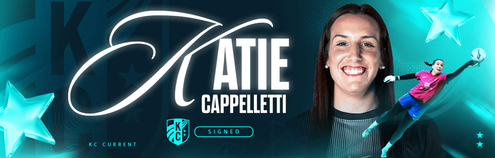 KC Current sign Katie Cappelletti cover graphic.