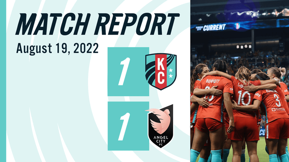 Match Report: Kansas City Current reach 11 games unbeaten with 1-1 draw against Angel City FC Kansas City Current