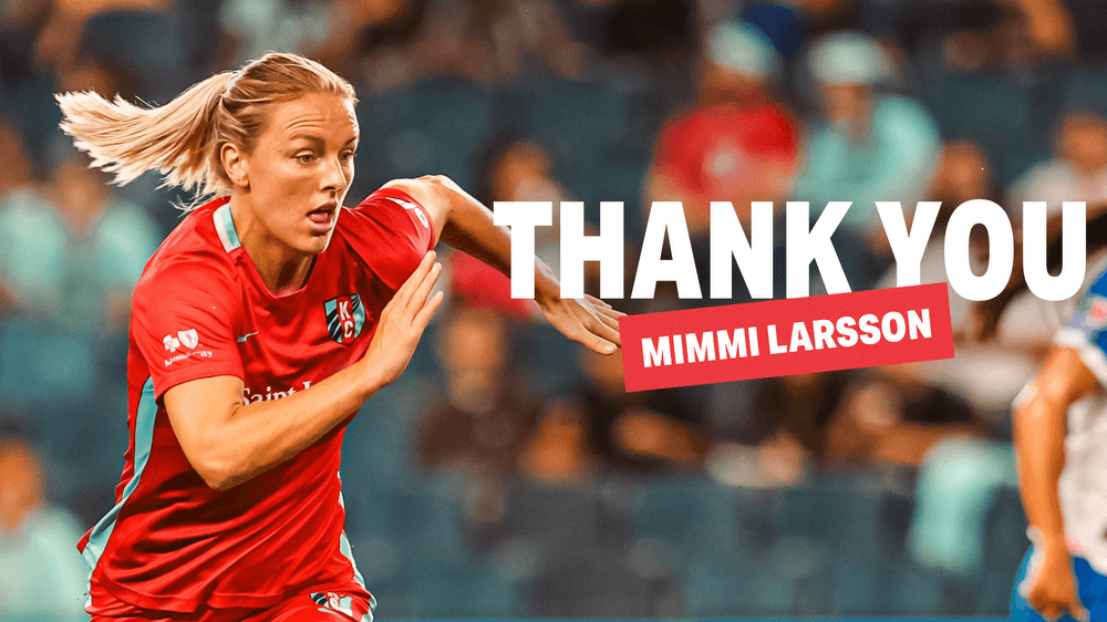 Kansas City Current and forward Mimmi Larsson mutually agree to part ways Kansas City Current