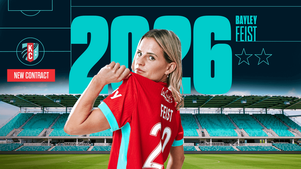 KC Current new contract until 2026 Bayley Feist.