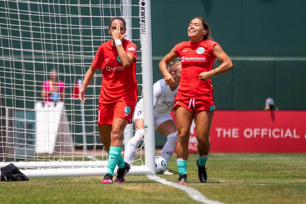 Mariana Larroquette Finds the Net in Kansas City's 3-1 Loss to Orlando Kansas City Current