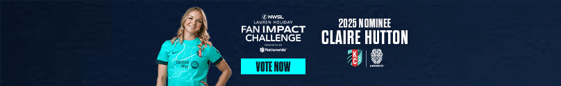 Lauren Holiday Fan Impact Challenge presented by Nationwide. 2025 Nominee Claire Hutton with Mind Drive.