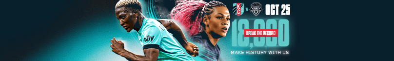 With cover players Temwa Chawinga and Trinity Rodman, join us October 25 as KC Current take on Washington Spirit. Break the Record 18000 with a ticket through our SeatGeek ticket partner.