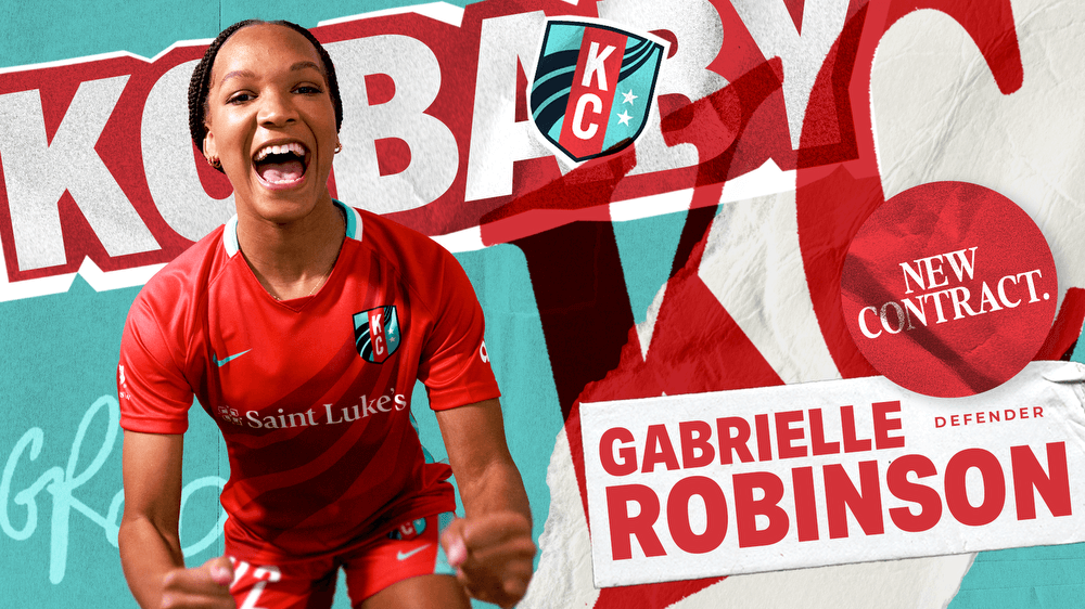 Kansas City Current defender Gabrielle Robinson signs new three-year contract Kansas City Current