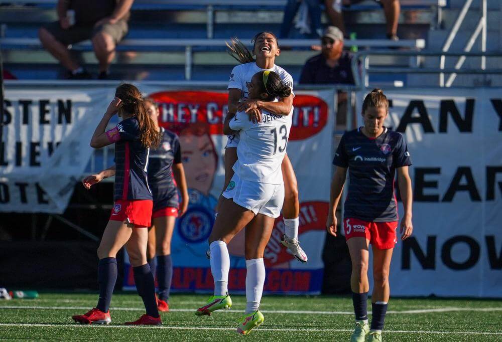 Darian Jenkins Scores Early in Kansas City's  2-1 Loss to Washington Spirit Kansas City Current