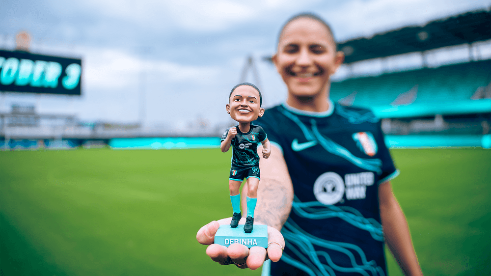 Kansas City Current Announces Debinha Bobblehead Giveaway on October 25