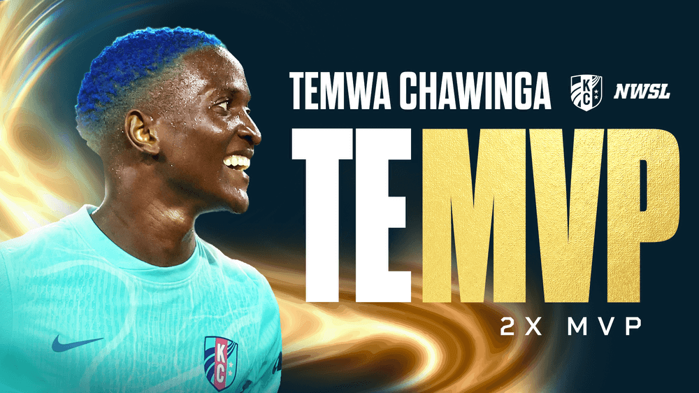 TEMVP – Again! Kansas City Current Forward Temwa Chawinga Voted 2025 NWSL MVP, Presented by AT&T Kansas City Current