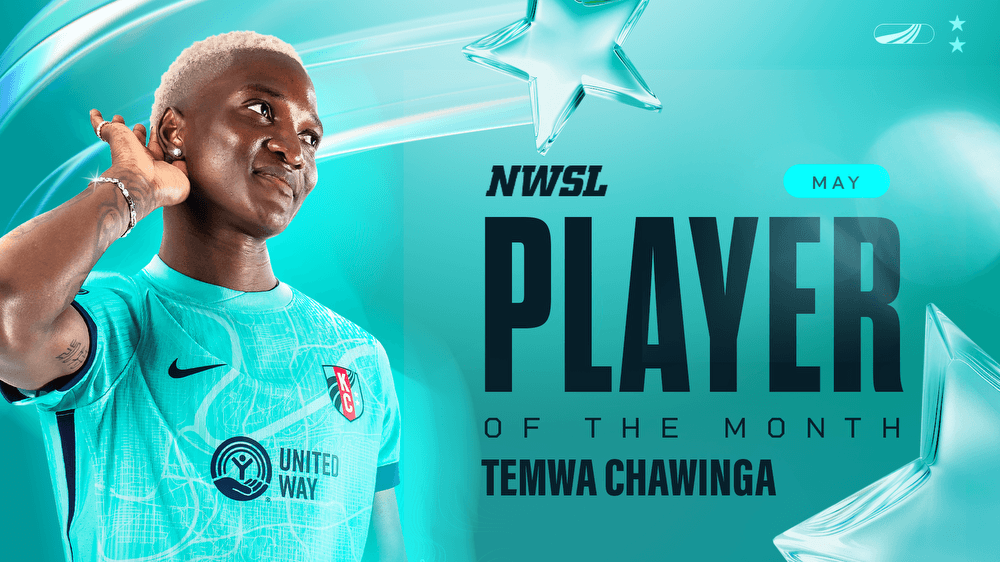 Kansas City Current Forward Temwa Chawinga Named NWSL May Player of the Month  Kansas City Current