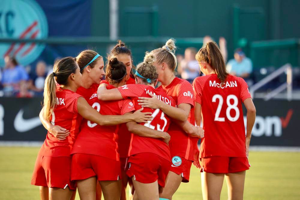 Kristen Hamilton Scores Game Winner for Kansas City NWSL in Her 100th Match Kansas City Current