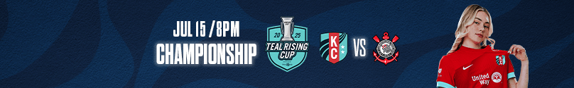 Teal Rising Cup Champion ship match ad