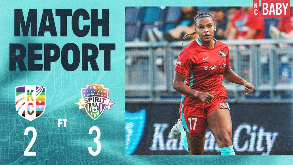 Kansas City Current Loses Early Lead, Falls 3-2 Against Washington Spirit Kansas City Current